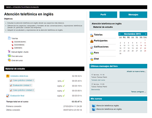 Desarrollo en Moodle